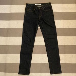 New! Joe Fresh Jeans women’s Slim Coupe Etroite Dark Denim Jean Size 2